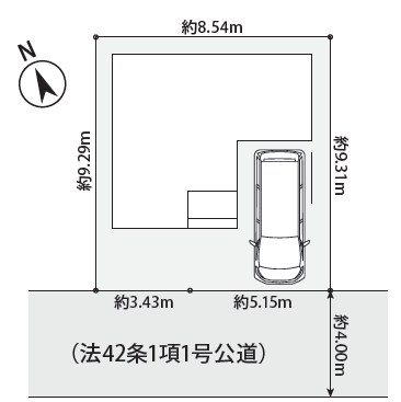川崎市川崎区桜本２丁目　新築戸建　全1棟 区画図