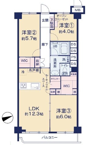 藤が丘ハウス 間取図・土地図