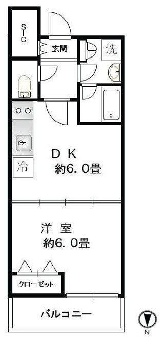ライオンズグローベル浅草雷門 間取図・土地図