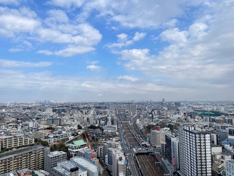 ＴＨＥ　ＹＯＫＯＨＡＭＡ　ＦＲＯＮＴ　ＴＯＷＥＲ 眺望写真