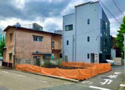 渋谷区神宮前２丁目　売地　限定1区画 現地写真