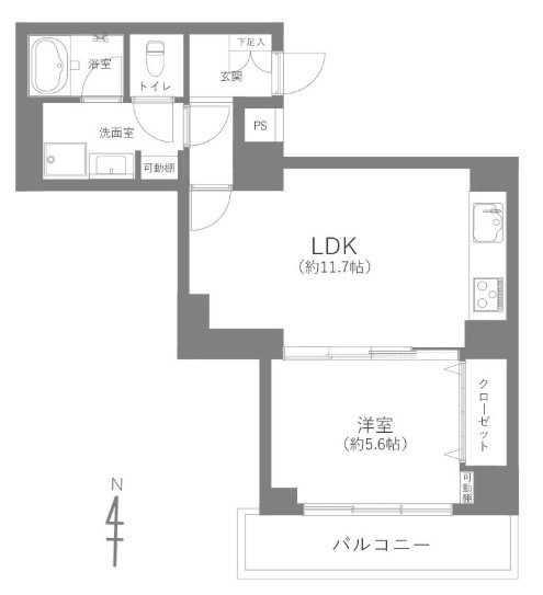 ハイツ両国駅前 間取図・土地図