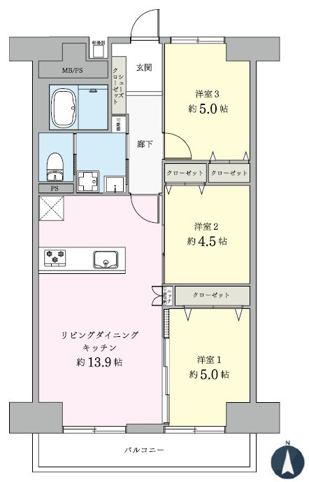 ライオンズステーションプラザ両国 間取図・土地図