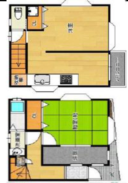 目黒区三田２丁目　中古戸建　限定1棟 間取図・土地図