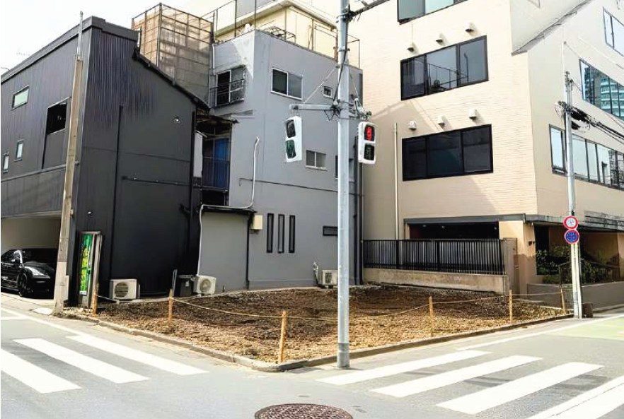 新宿区新小川町 売地 限定1区画 現地写真