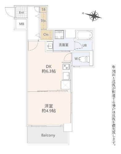 シルバープラザ白山 間取図・土地図