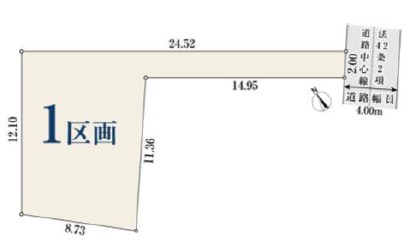狛江市元和泉２丁目　新築戸建　全1棟 区画図