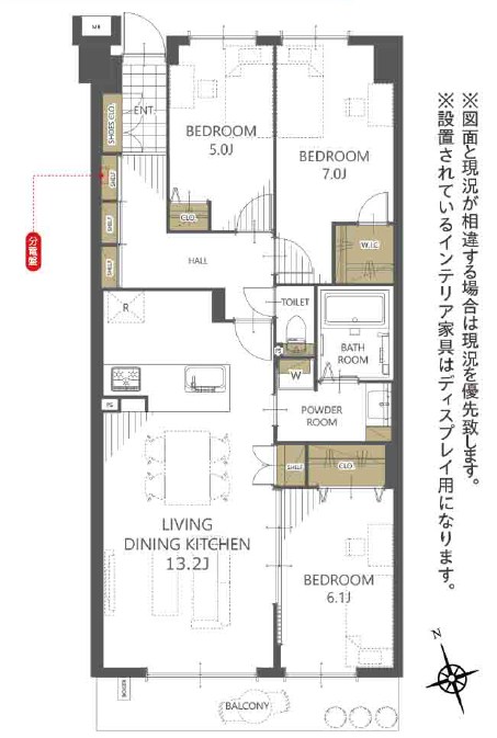 横濱山手テラス弐番館 間取図・土地図