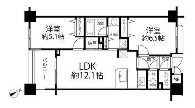 ノヴェル南砂 間取図・土地図