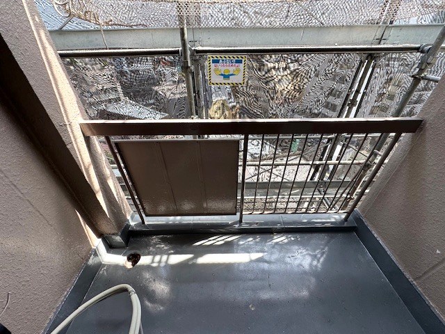 用賀コーポラス 現地写真（バルコニー）