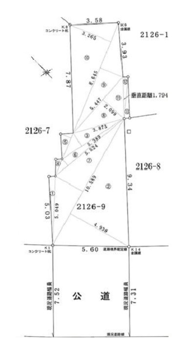 豊島区南長崎２丁目　売地　限定1区画 間取図・土地図