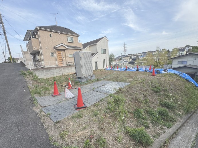 横浜市港北区仲手原2丁目 売地 A区画 現地写真