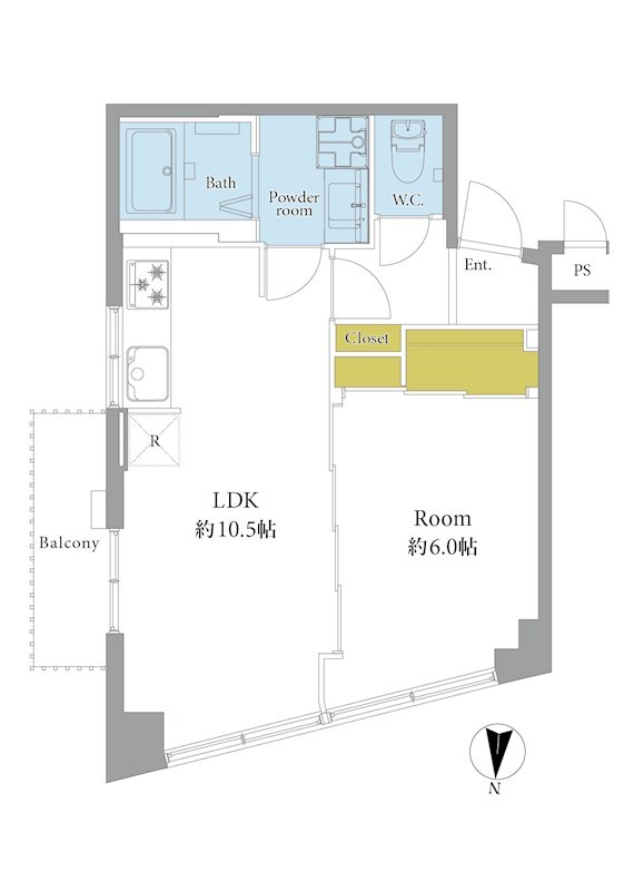 サンドエル松原 間取図・土地図