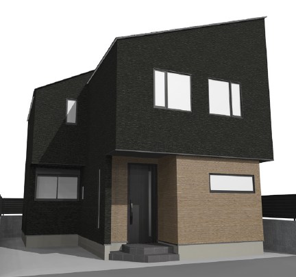 目黒区東が丘1丁目 新築戸建 限定1棟 完成予想図(外観)