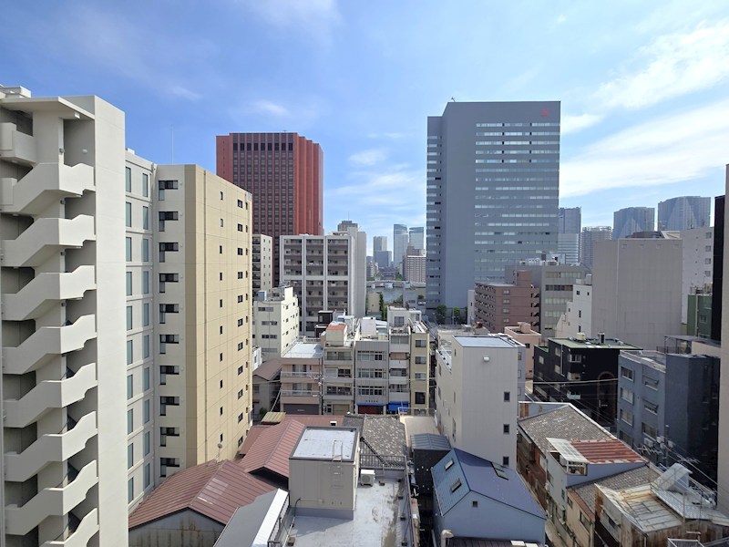 築地スカイレジテル 眺望写真