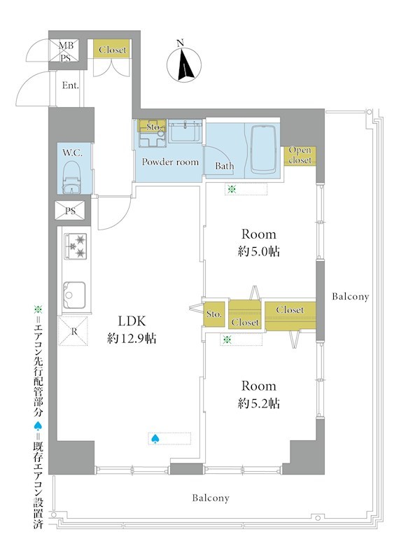 ライオンズマンション西早稲田 間取図・土地図