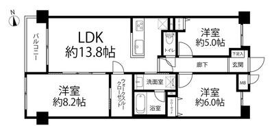 エクセルシオール文京南 間取図・土地図