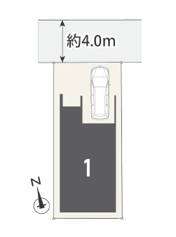 横浜市港北区日吉本町６丁目　新築戸建　全1棟 区画図