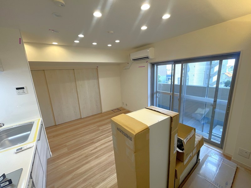 日商岩井碑文谷マンション 内観写真（リビング）