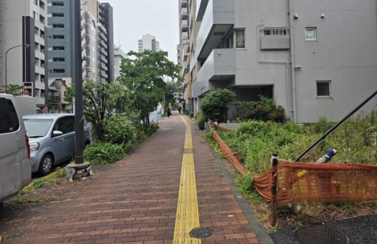文京区小石川４丁目　売地　限定1区画 現地写真（前面道路含む現地写真）