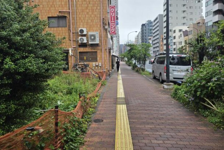 文京区小石川４丁目　売地　限定1区画 現地写真（前面道路含む現地写真）