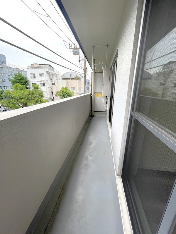 ミニカムマンション 現地写真（バルコニー）