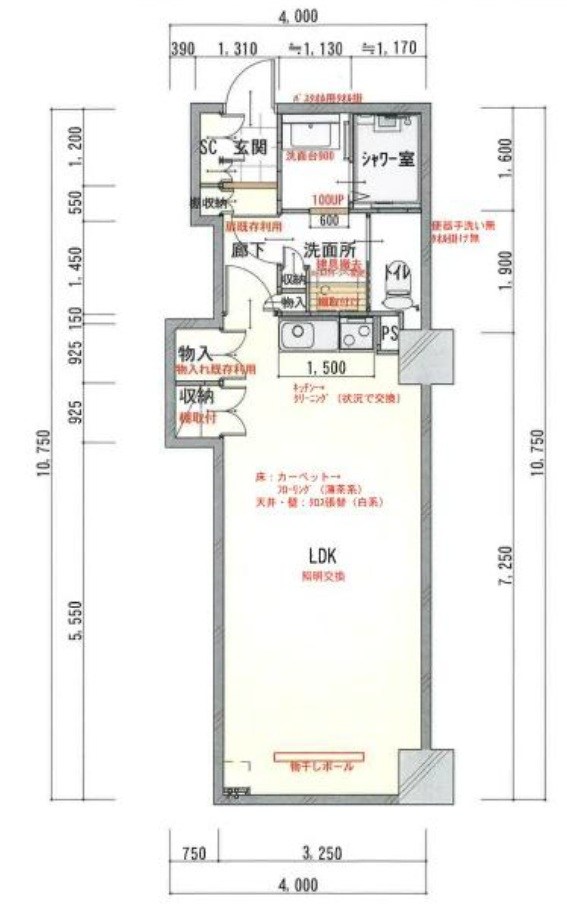 セントラルレジデンス新宿シティタワー 間取図・土地図