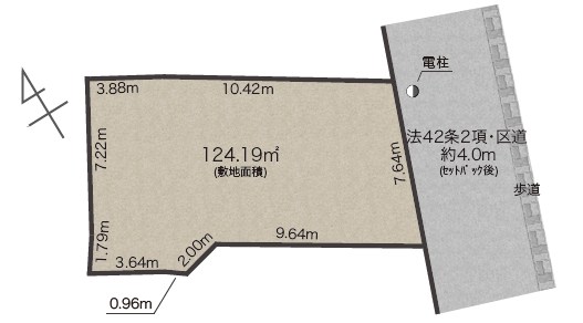 品川区平塚３丁目　新築戸建　全1棟 区画図