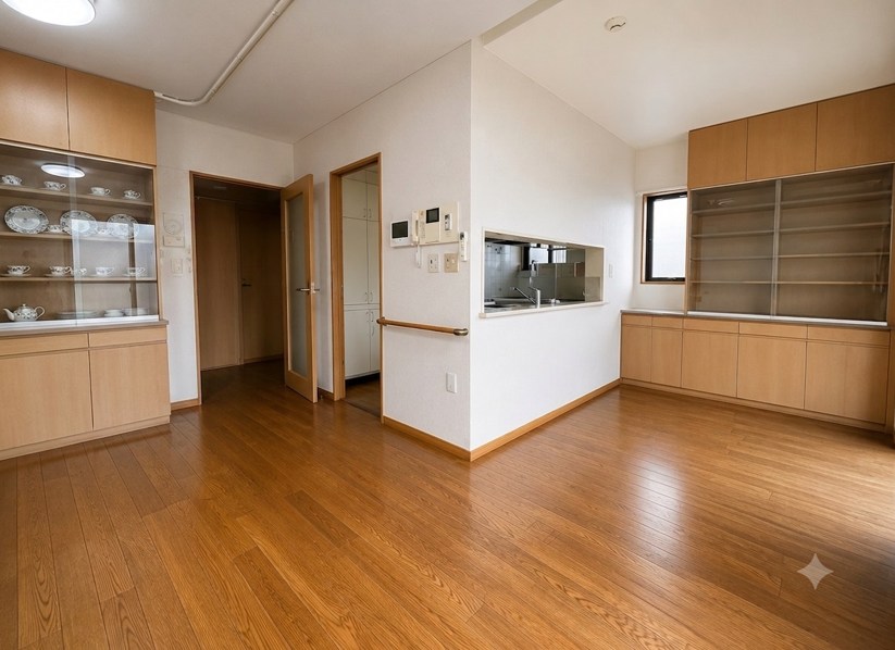 渋谷区元代々木町　中古戸建　限定1棟 内観写真（リビング）