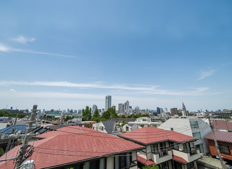 渋谷区元代々木町　中古戸建　限定1棟 眺望写真