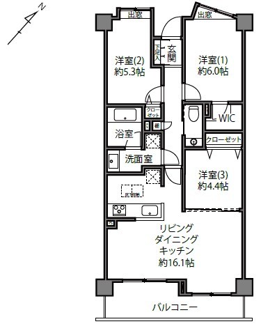 ソフィア学芸大学 間取図・土地図