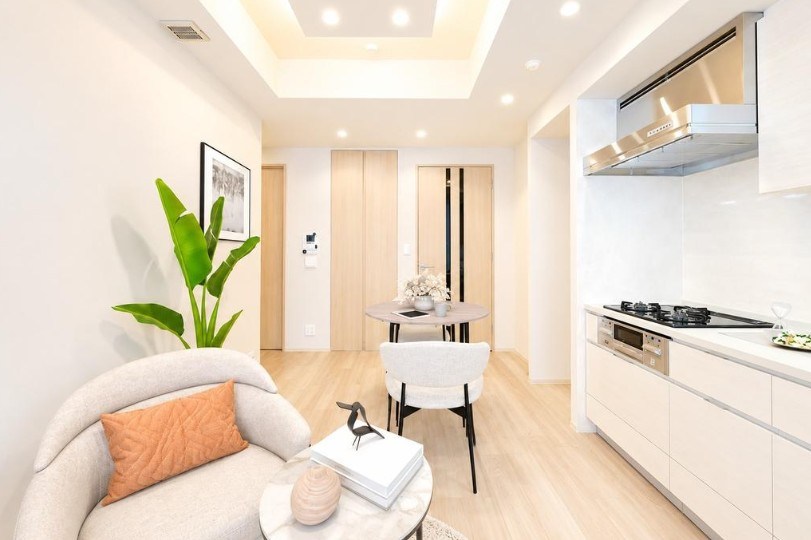 ザ・パークハウス三軒茶屋タワー 内観写真（リビング）
