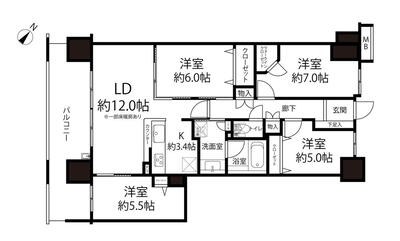 スターコート豊洲 間取図・土地図