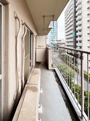 飯田橋第一パークファミリア 現地写真（バルコニー）