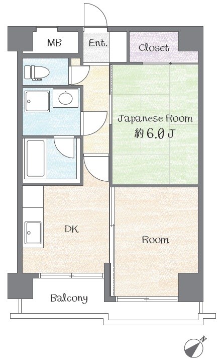 スターパレス北品川 間取図・土地図