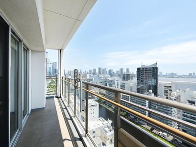 パークタワー芝浦ベイワードオーシャンウイング 現地写真（バルコニー）