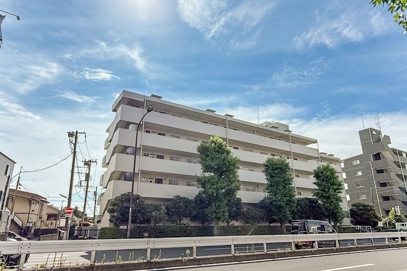 朝日上野毛マンション 現地写真