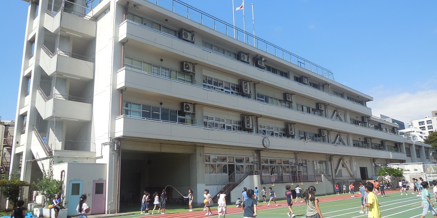 朝日白金台マンション 小学校