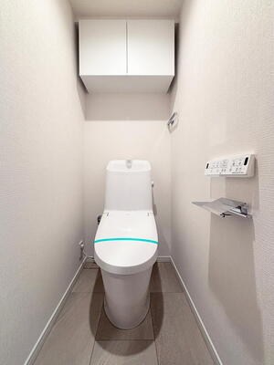 クレストシティレジデンス 内観写真（トイレ）