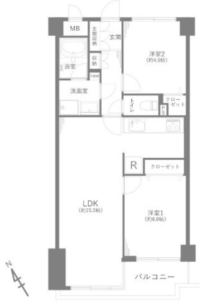 グリーンキャピタル上池台 間取図・土地図