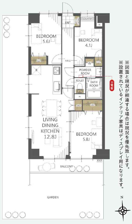 エンゼルハイム南砂 間取図・土地図