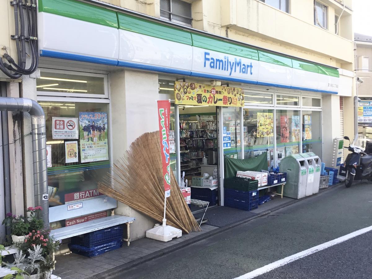 プラウド文京千駄木 コンビニ