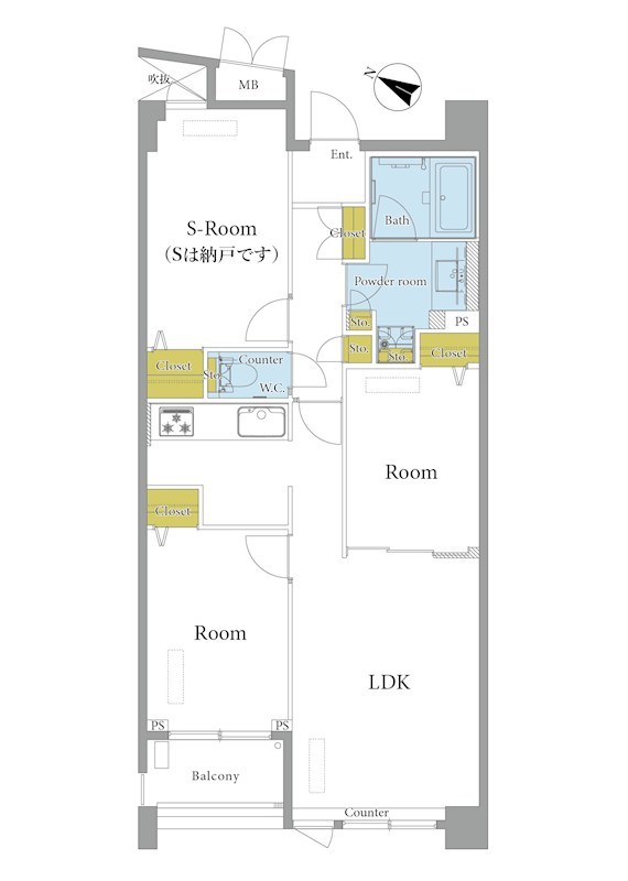 ランドステージ要町イグジスト 間取図・土地図