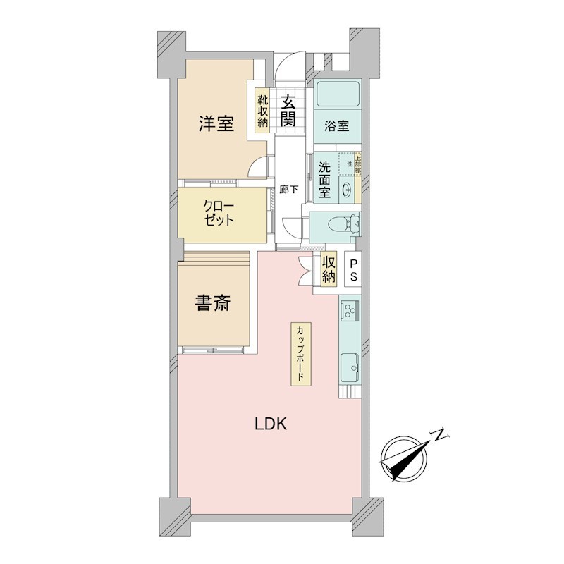 グリーンヒル新宿 間取図・土地図