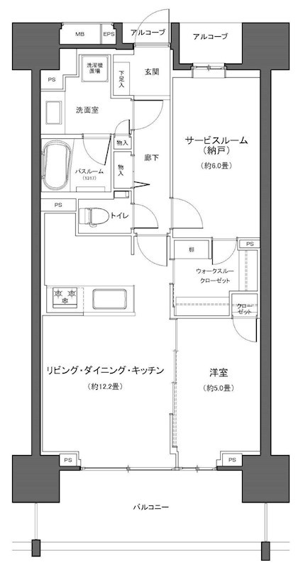 イニシア上野根岸 間取図・土地図