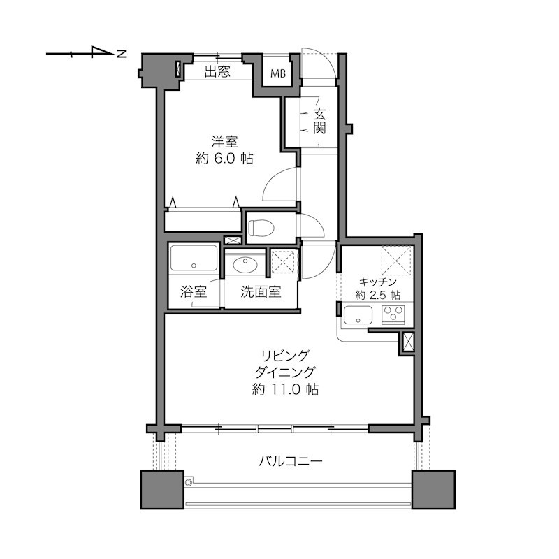 クレストフォルム本所吾妻橋 間取図・土地図