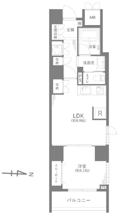 セントラルレジデンス九段下シティタワー 間取図・土地図