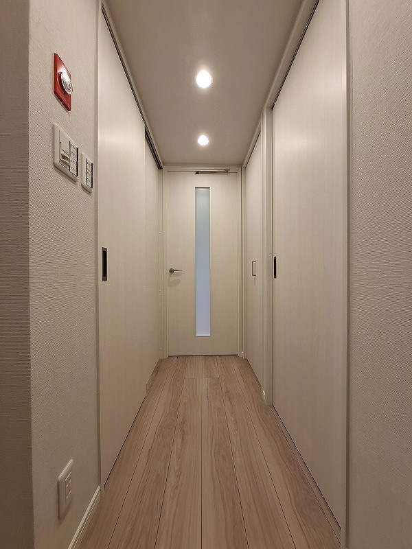 中銀八丁堀マンシオン 現地写真（玄関）