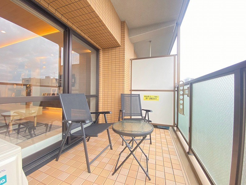 エンゼル大森グランディア 現地写真（バルコニー）