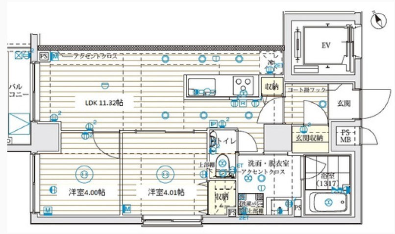 Ｂ　ＣＩＴＹ　高田馬場　ａｌｉｖｉｅ 間取図・土地図